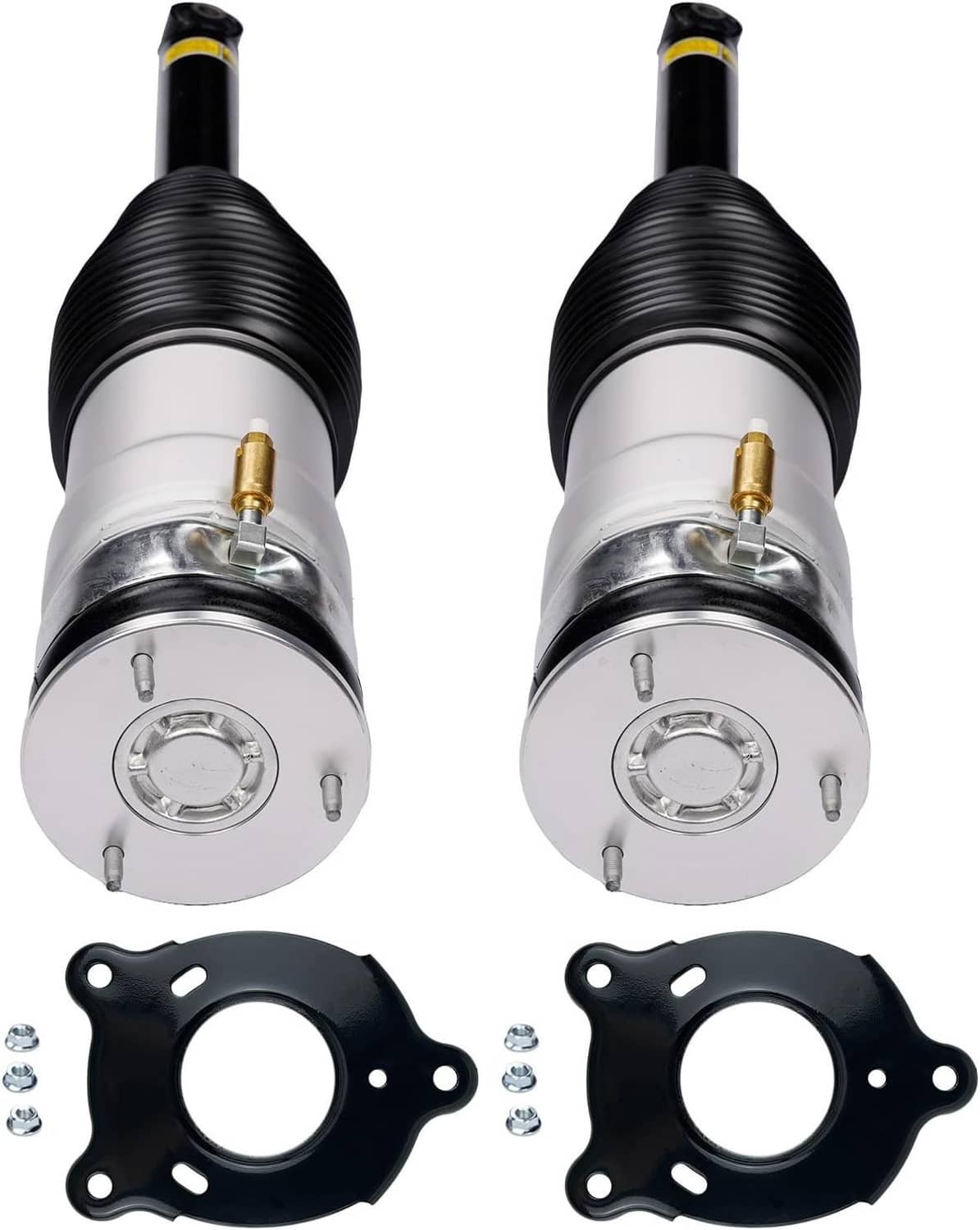 Solidspare 2Pcs Rear Air Suspension Struts Fit For 11-15 Tesla Model S 70D P85D P90D AWD