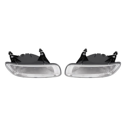 Solid Spare Fog Lights Assembly Clear Lens w/ Bulbs For 04-06 Ford F-150 06 Lincoln Mark LT