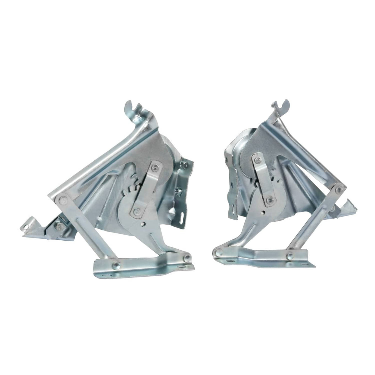 Solid Spare Hood Hinge Set For 1957 Chevrolet Bel Air Nomad Two-Ten One-Fifty Steel LH&RH