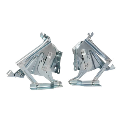 Solid Spare Hood Hinge Set For 1957 Chevrolet Bel Air Nomad Two-Ten One-Fifty Steel LH&RH