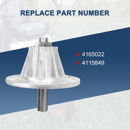 Solidspare New Ransomes Bob-Cat ZT200 Spindle Assembly 4115849 4165022 Bunton Ryan