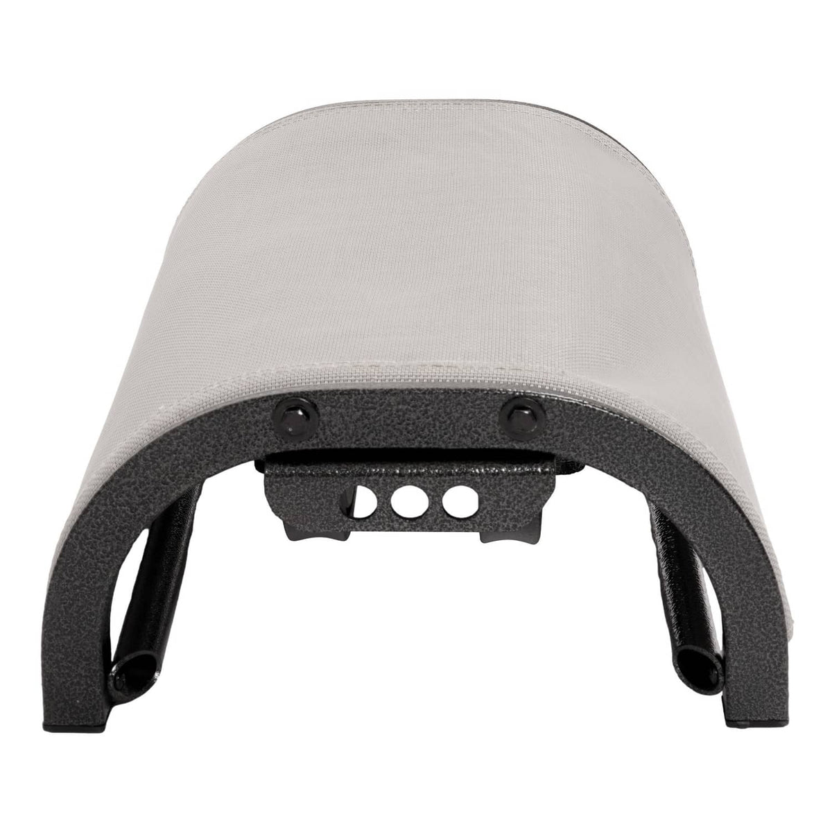 Solidspare Universal Boat Seat Horse Seat Palma For B300 Aluminum Black Frame Gray Mesh