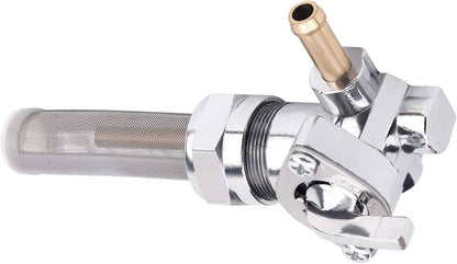Solid Spare Right Spigot 22mm Gas Tank Petcock Fuel Shutoff Valve Switch for Harley 62167-81