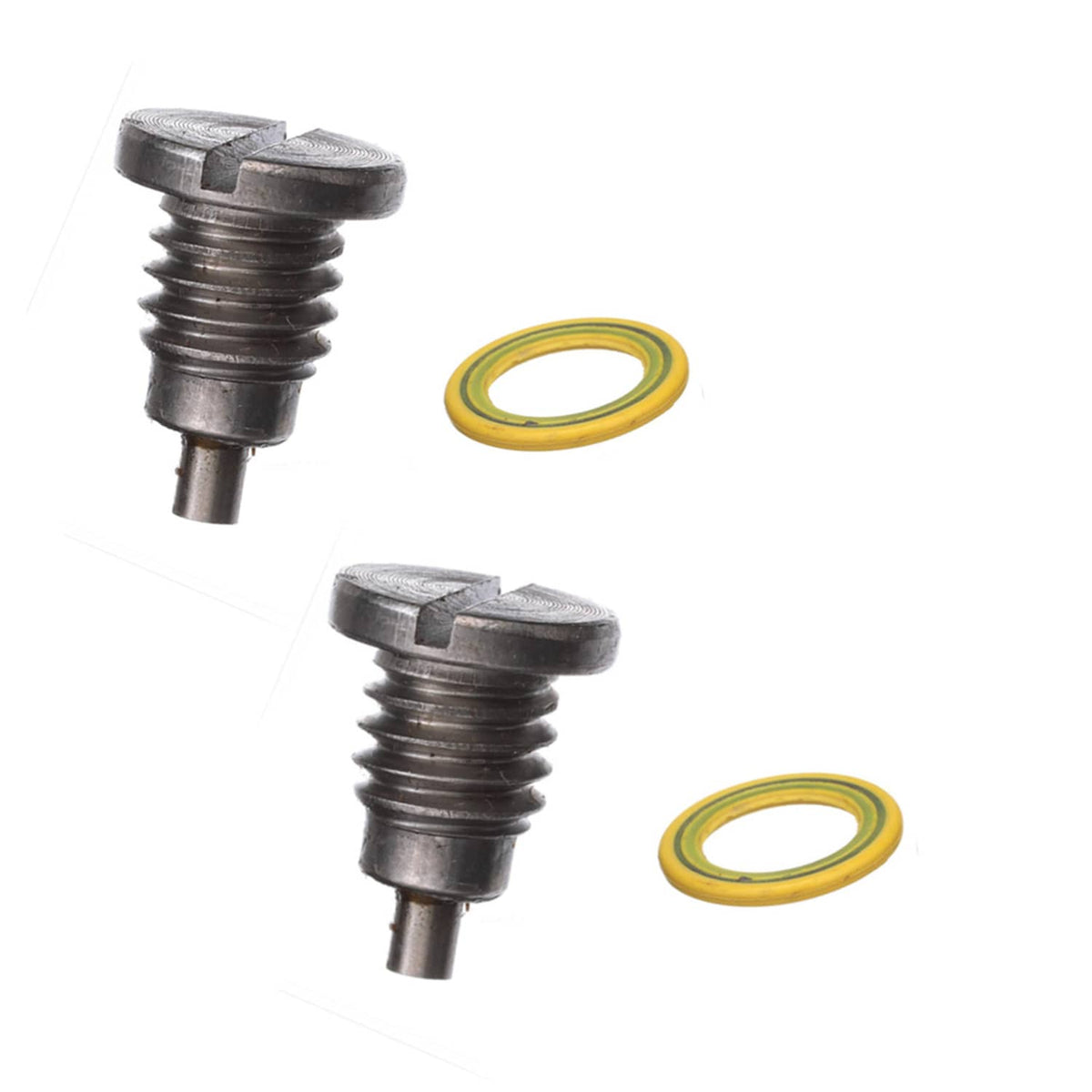 Solid Spare （2）For MerCruiser magnetic outdrive drain plug & gasket 22-67892A06 22-8M0058389