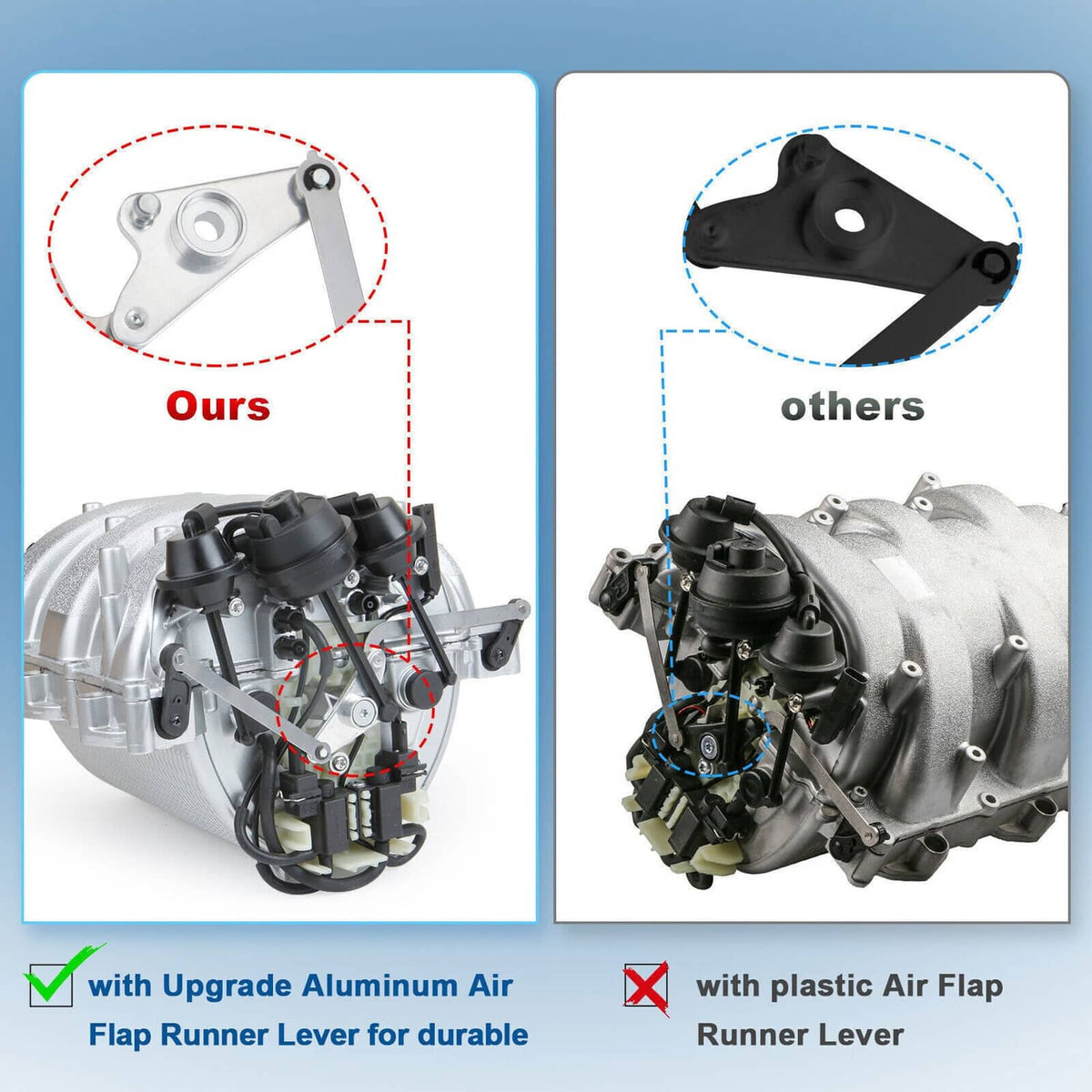 Solidspare Intake Manifold Assembly for Mercedes-Benz C280 E350 CLK350 GLK350 SLK350 ML350