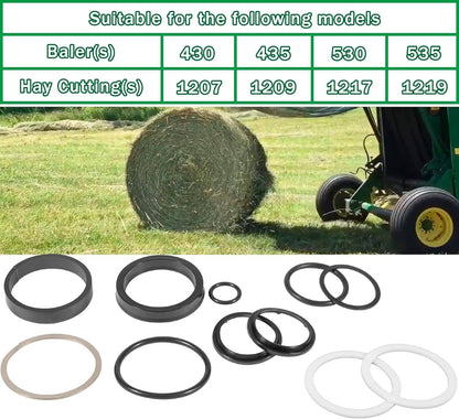 Solid Spare AE50113 Hydraulic Gate Cylinder Seal Kit for John Deere Cylinder AE40897 AE40898
