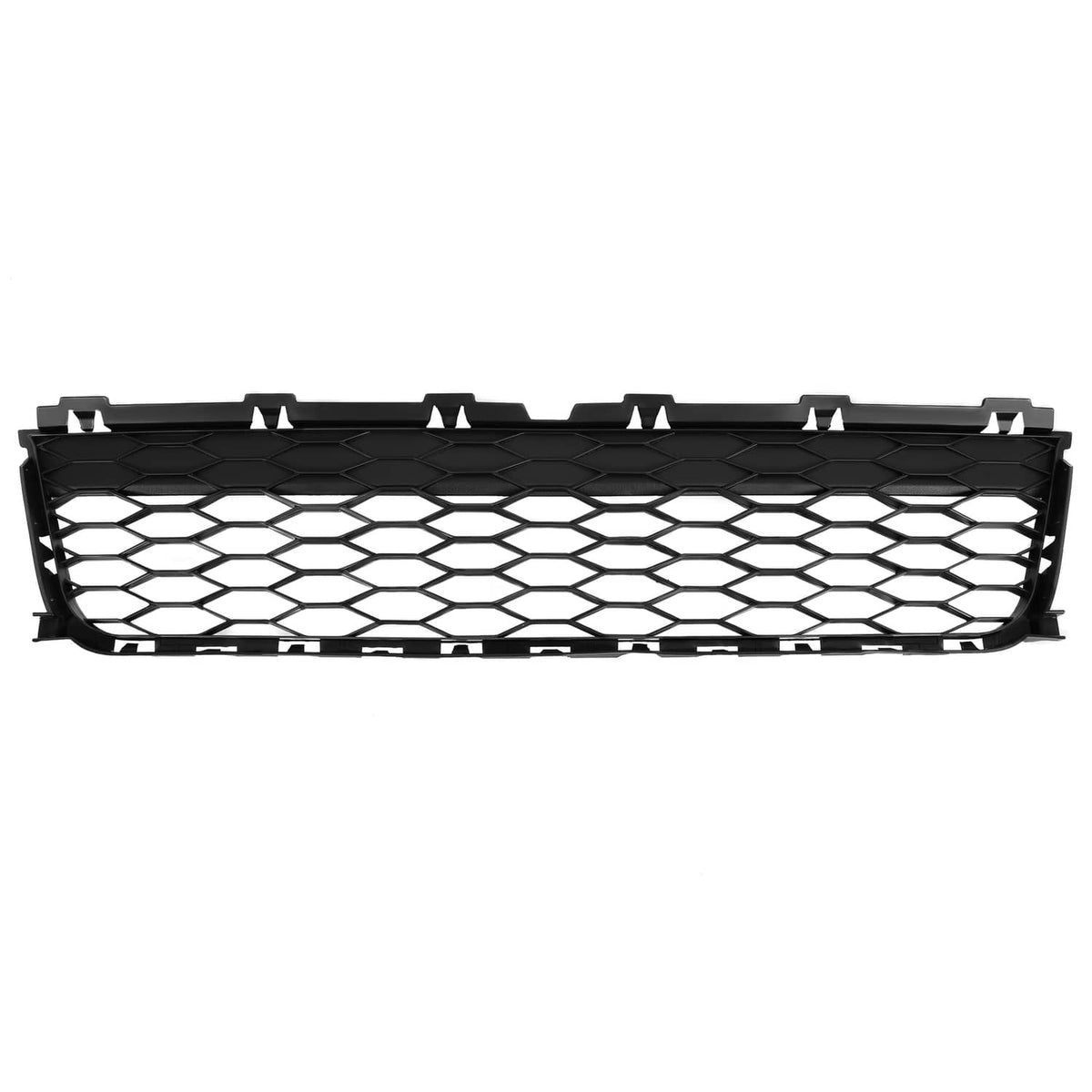 Solid Spare For Ford Explorer 2016-2019 Front Bumper Lower Grille Black Plastic Insert