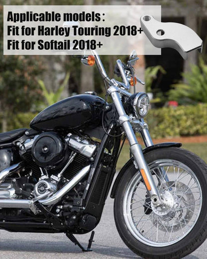 Solidspare Chrome Gear Shift Neutral Assist Bracket For Harley Softail FLFB Touring Glide