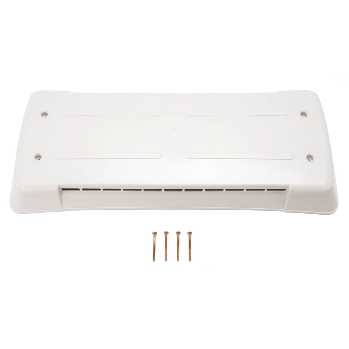Solidspare White Vent Cover #65528 w/ mounting hardware For Dometic Refrigerator Vents