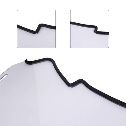 Solidspare Full Windshield w/ Clamp For Can-Am Maverick 1000R 2013 2014 2015 2016 2017 2018