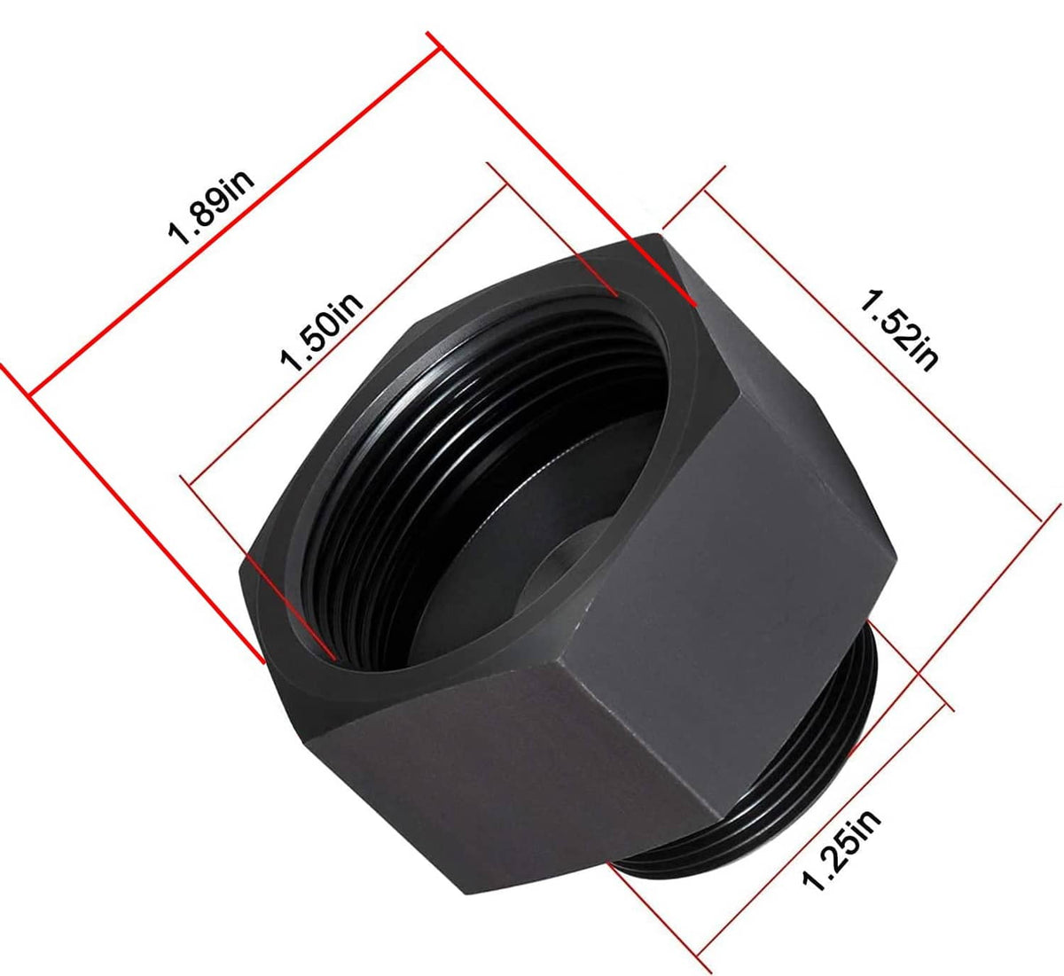 Solid Spare Fan Clutch Adapter for Ford 6.0L to 7.3L Powerstroke Diesel Mechanical 2003-2007