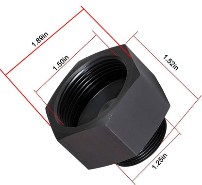 Solid Spare Fan Clutch Adapter for Ford 6.0L to 7.3L Powerstroke Diesel Mechanical 2003-2007