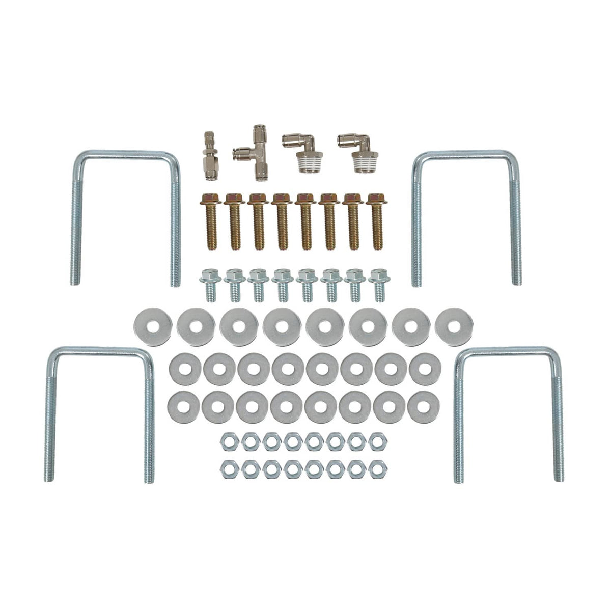 Solidspare For 1994-2002 Dodge Ram 2500 Truck Rear Bag Suspension Air Over Load Tow Kit