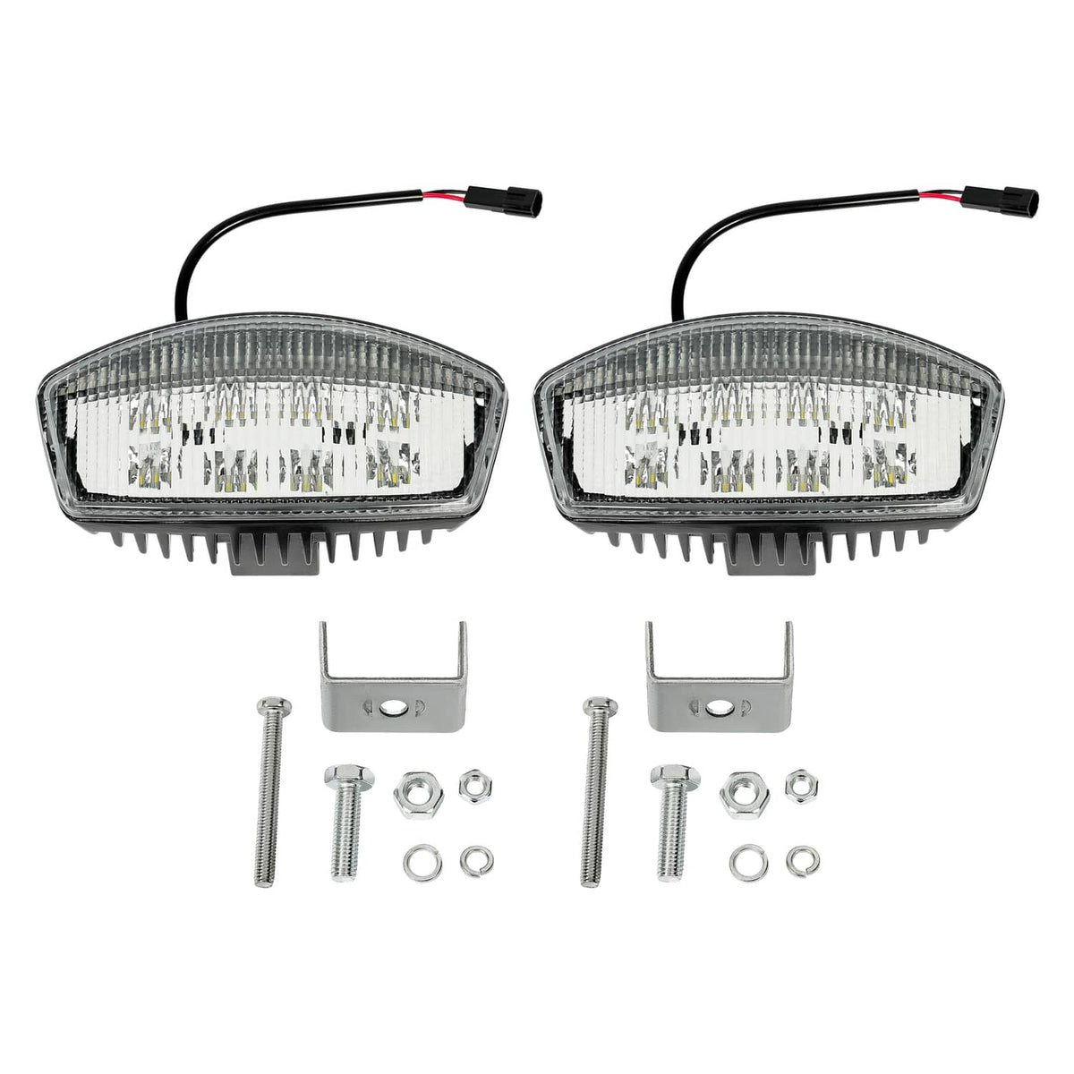 Solidspare LED Cab Light Roof Marker Light 12V Left + Right Cab Light For Kubota M100GXDTC