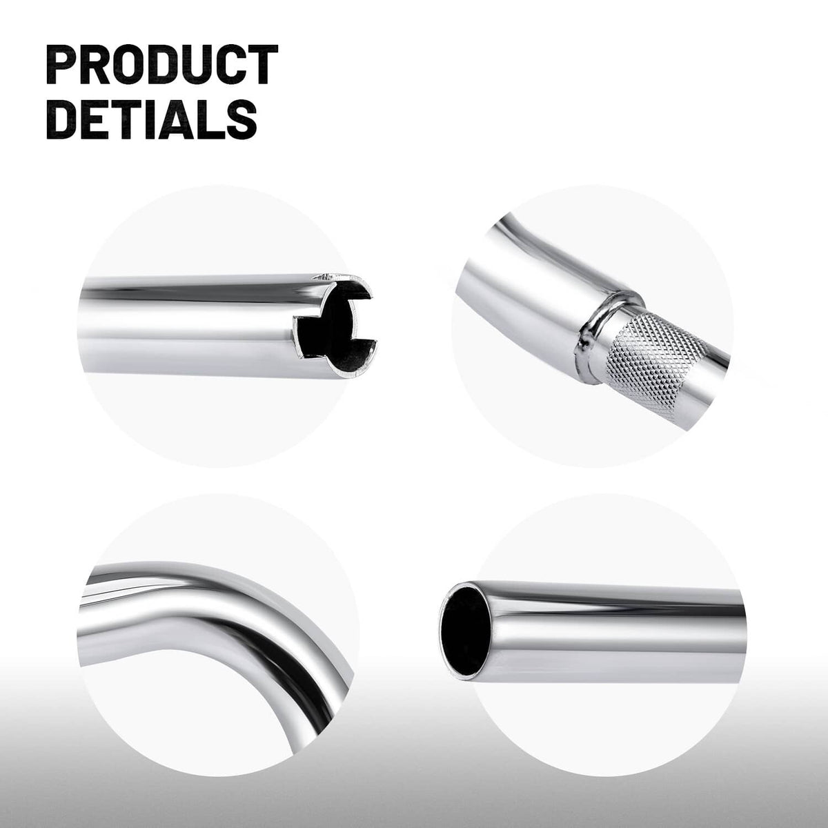 Solidspare Chrome Rise 12" APE Hanger Handlebar For Harley Softail Road King Road Glide