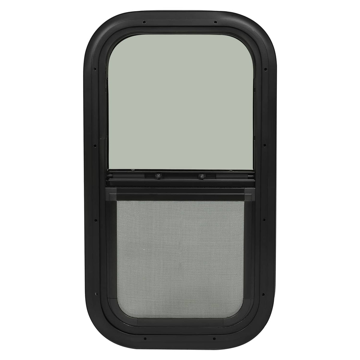 Solidspare Tinted RV Glass Window 12"x 22"  W/ mounting hardware For Cargo Trailer RV