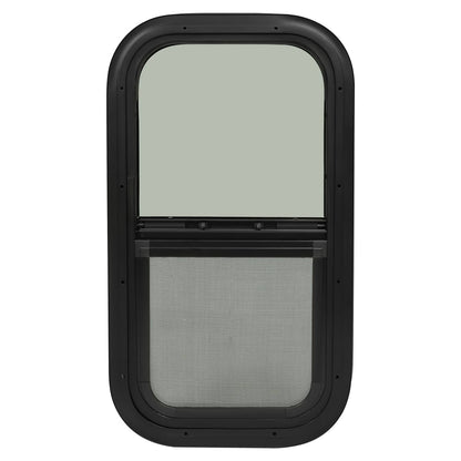 Solidspare Tinted RV Glass Window 12"x 22"  W/ mounting hardware For Cargo Trailer RV