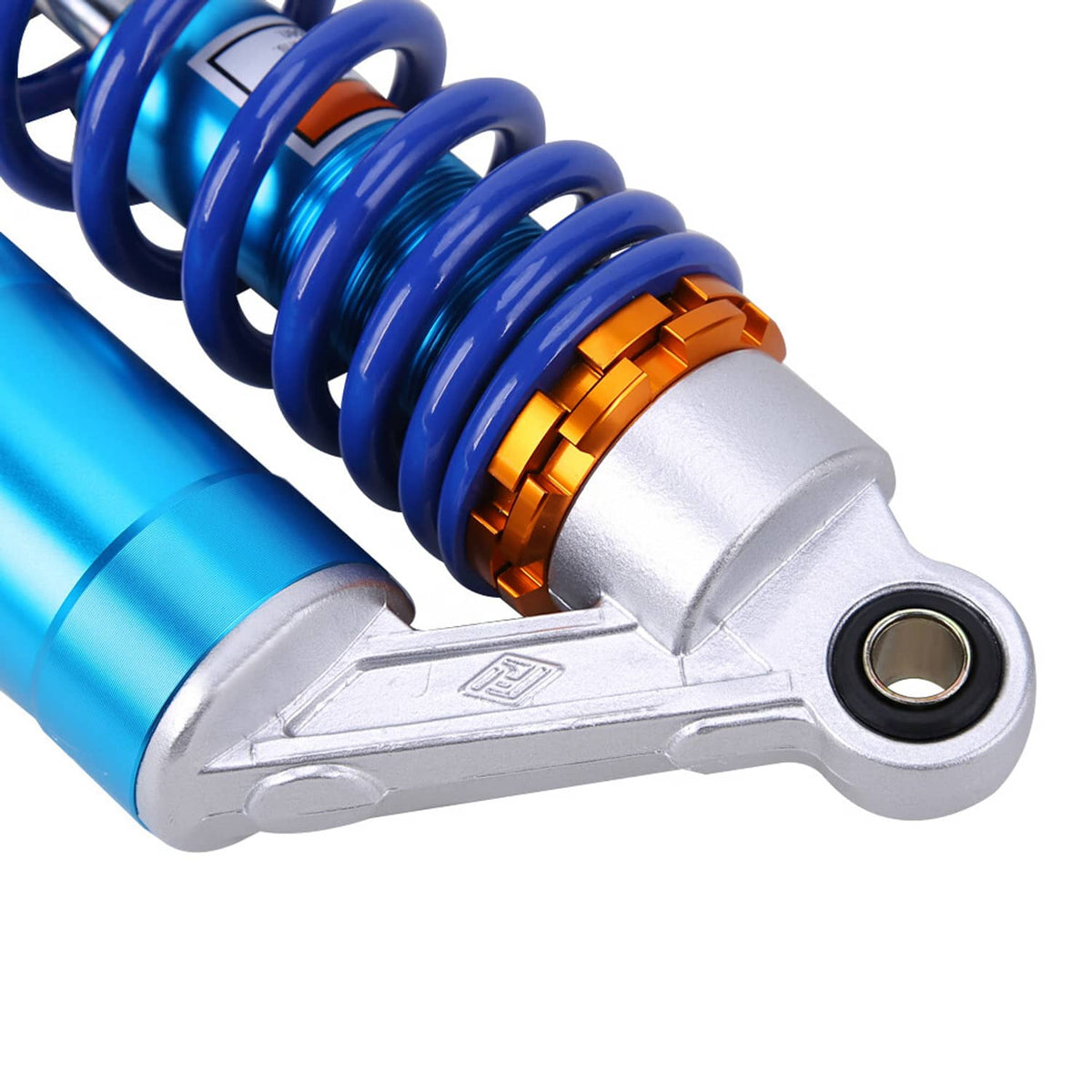 Solidspare 11" 280mm Motorcycle Rear Air Shock Absorbers Suspension For Honda Suzuki Yamaha