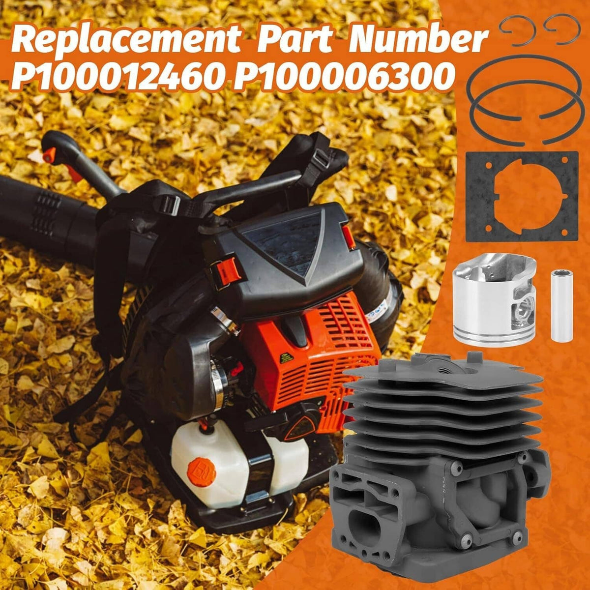Solidspare Cylinder Kit For ECHO PB-8010 PB-9010 PB-7910 P100012460 P100006 P100006300