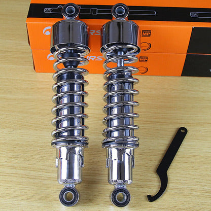 Solidspare 11.75" Rear Lowering Shocks For Harley Road Glide Tour Glide Road King FLT 1980+