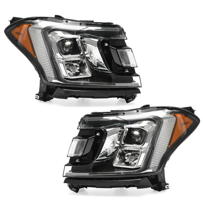 Solidspare New LED Left Right Headlight For 2018-2021 Ford Expedition JL1Z13008J JL1Z13008K