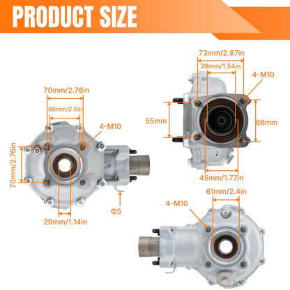Solidspare Complete Rear Differential Axle For TRX500FE FOREMAN 500 4X4 ES 2005-2011
