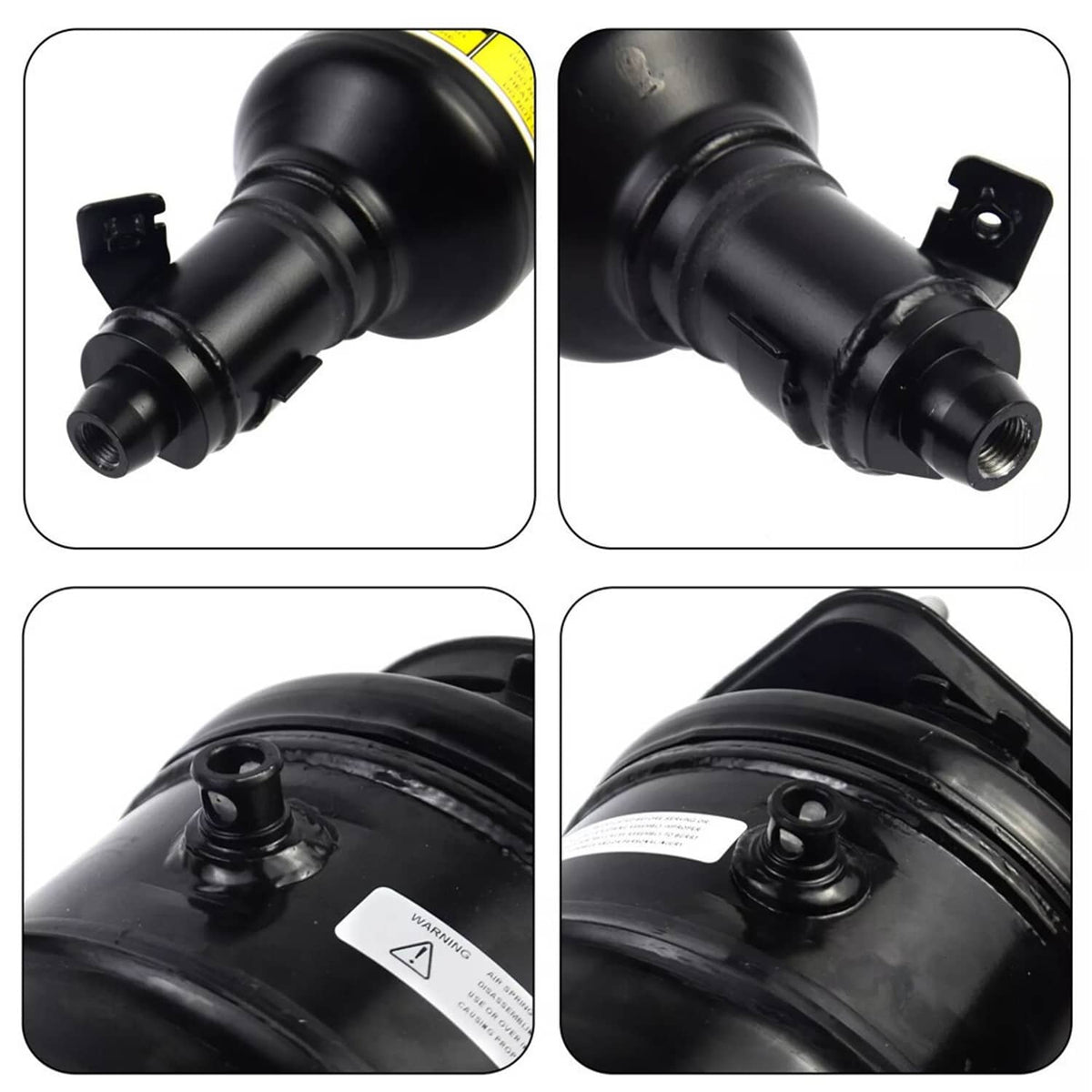 Solidspare Front Air Suspension Shock Strut Left + Right For 08-16 Lexus LS600 LS460 AWD