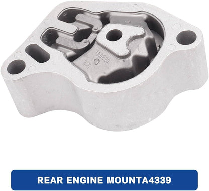 Solidspare Engine Motor Transmission Mount Kit For Nissan Altima 2007-2015 L4 2.5L Auto CVT