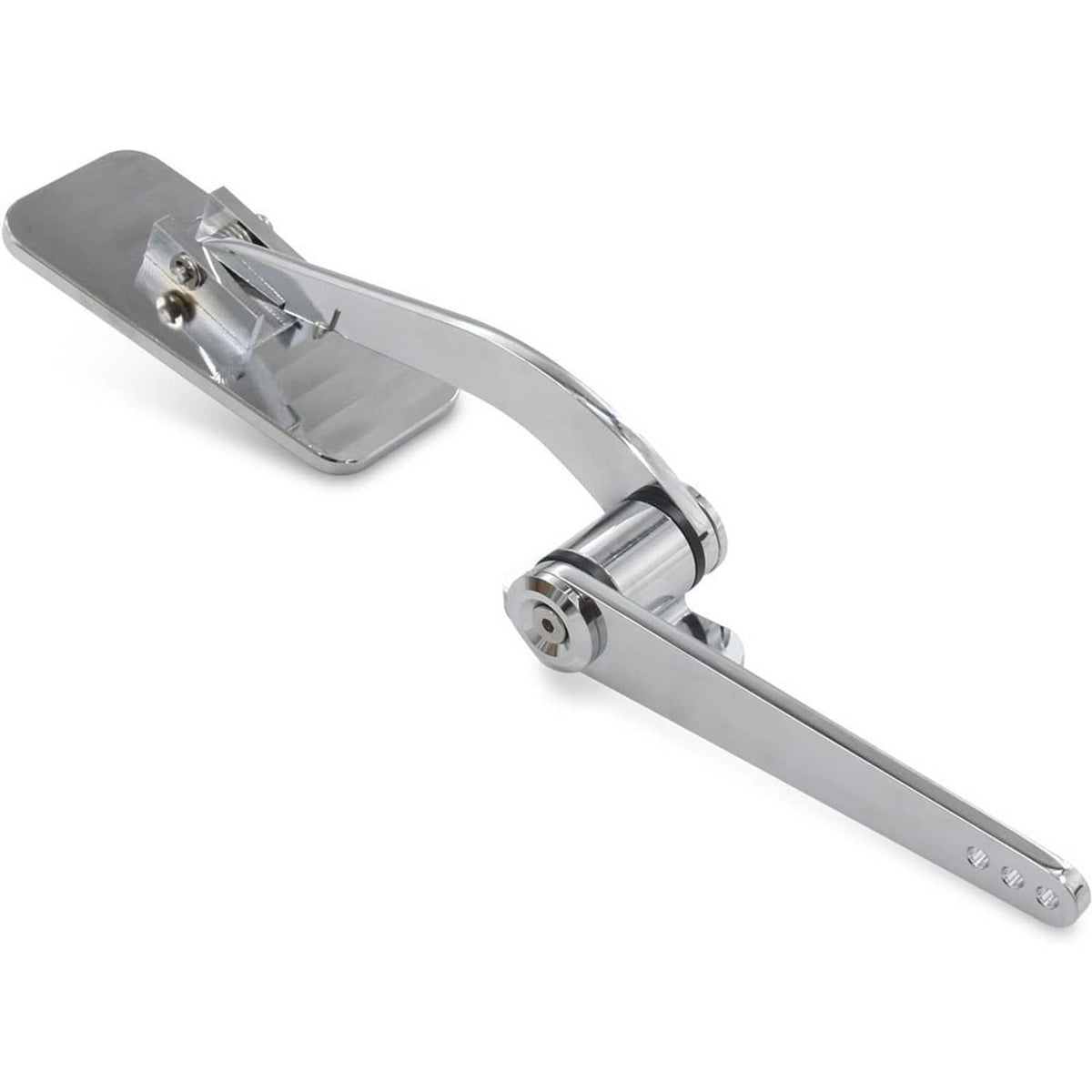 Solidspare Universal Street Hot Rat Rod Aluminum Gas Pedal Firewall Mount Throttle Polished