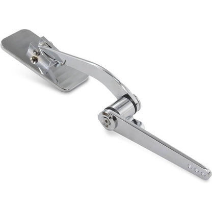 Solidspare Universal Street Hot Rat Rod Aluminum Gas Pedal Firewall Mount Throttle Polished