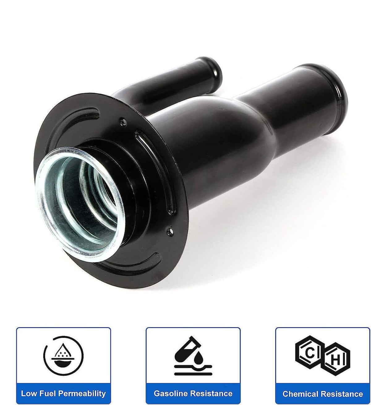 Solidspare New Fuel Tank Filler Neck Pipe For Ford F-350/450/550 Super Duty Turbo Diesel