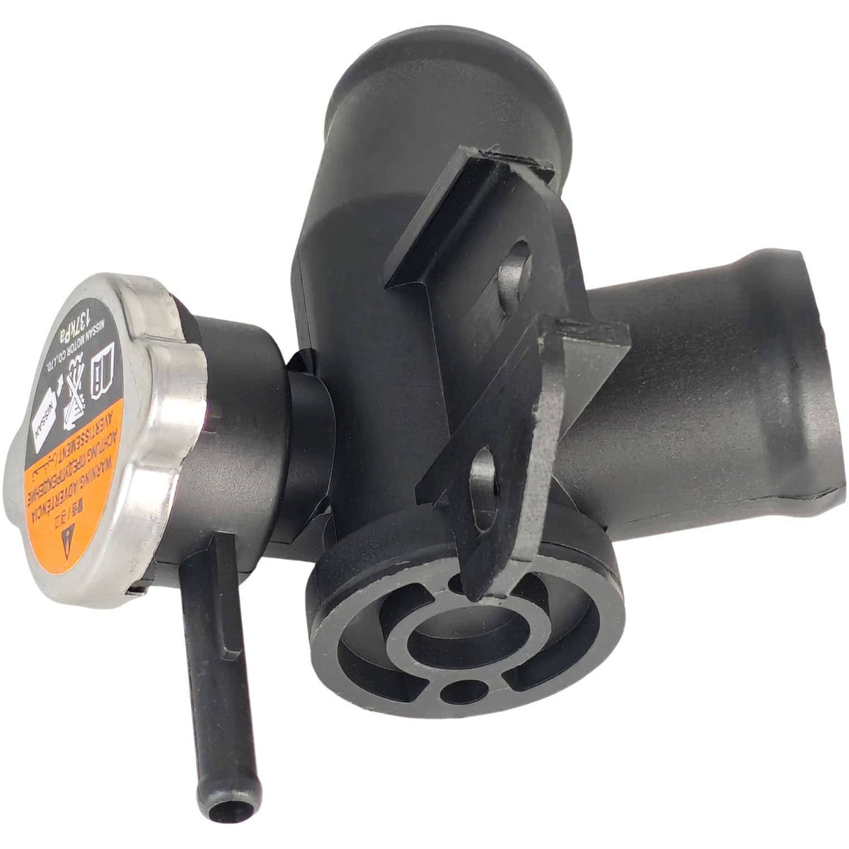 Solid Spare Fit Nissan Altima Radiator Coolant Hose Filler Neck Water Outlet Flange Cap Kit