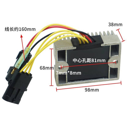 Solidspare 4012192 Voltage Regulator for Polaris Trail Boss Blazer 330 Scrambler 500