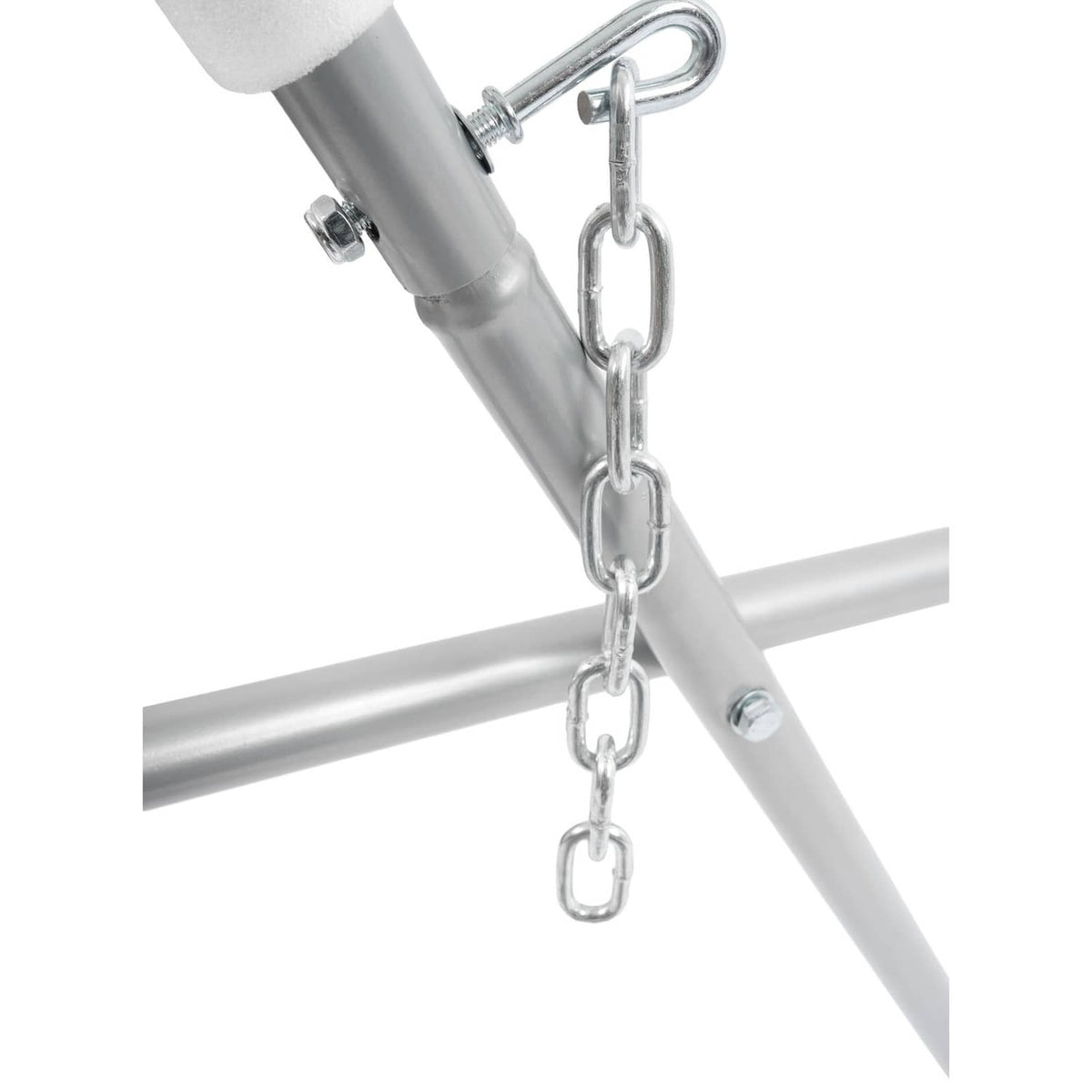Solid Spare Heavy Duty Auto Body Painting Adjustable Work Stand 500 LBS For Bumpers Silvery