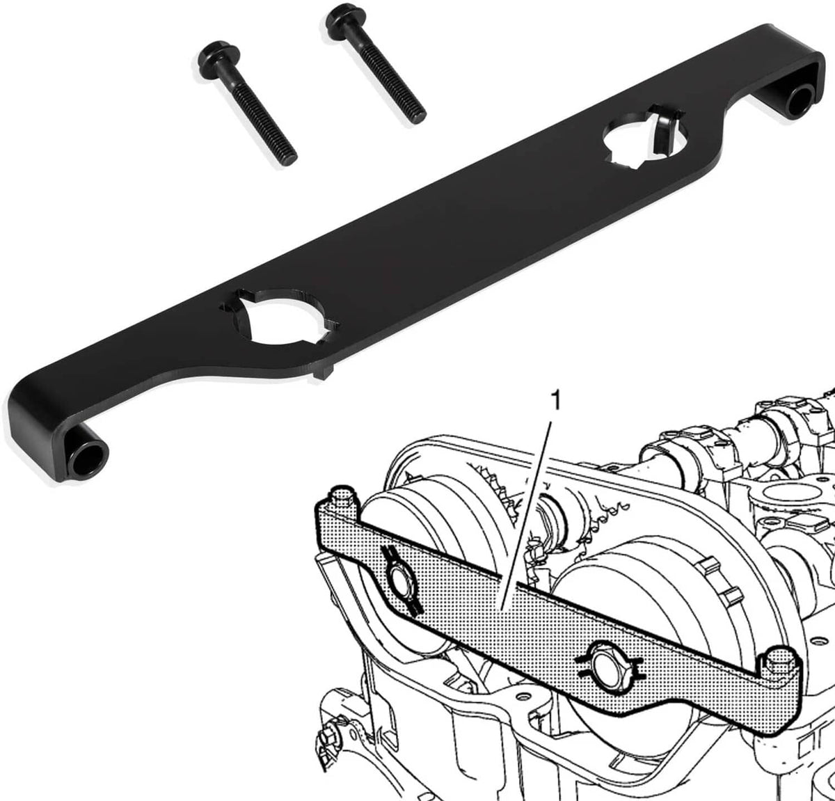 Solid Spare EN-48953 Cam Phaser Retainer-Camshaft Actuator Locking Tool for Buick Chevy GMC