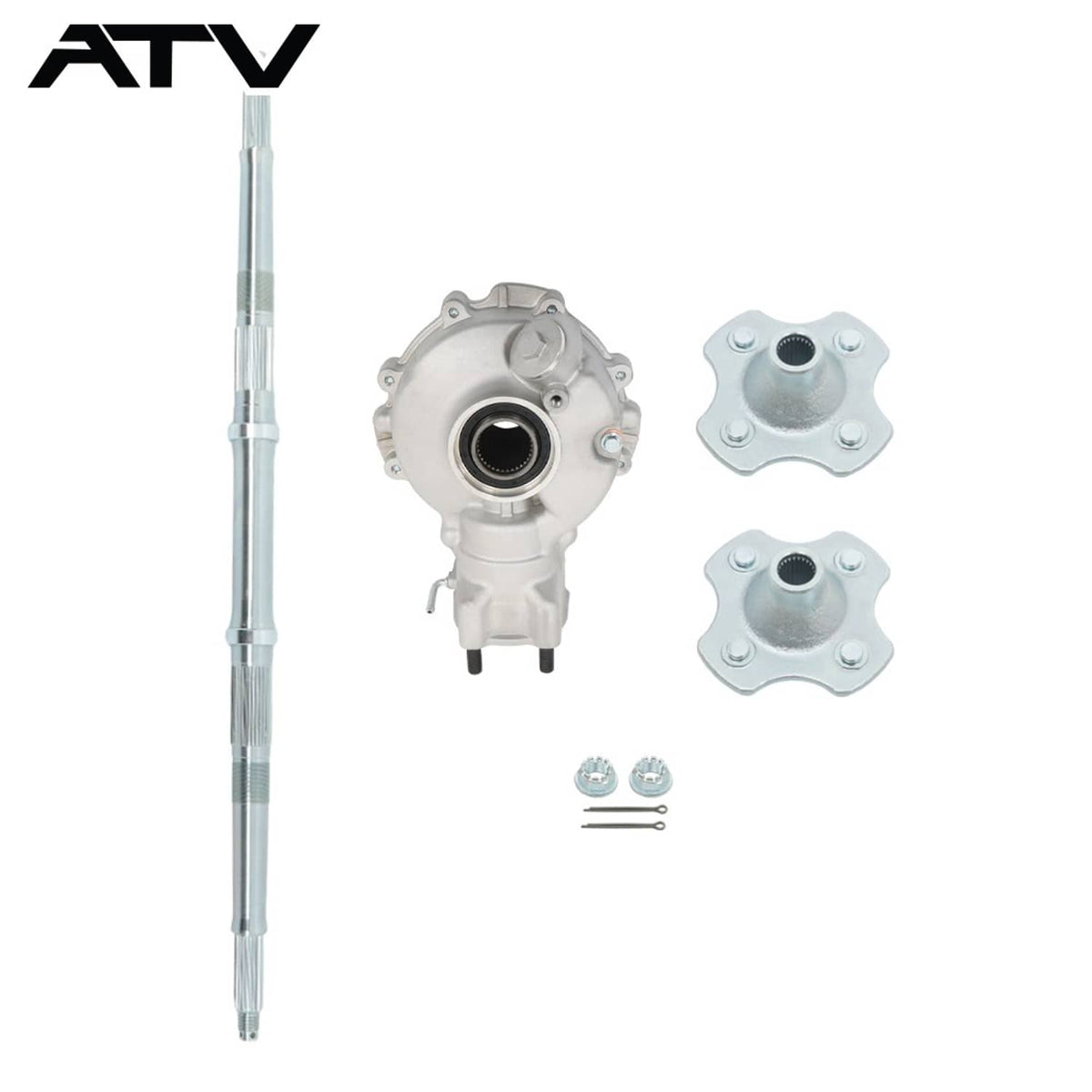 Solidspare Rear Differential Axle Shaft Wheel Hub For Honda TRX300FW Fourtrax 300 4X4 92-00