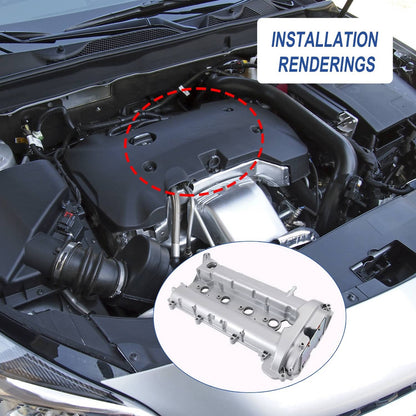 Solidspare 12610279 Engine Valve Cover For 2010-2017 Chevrolet Equinox GMC Terrain 2.4L