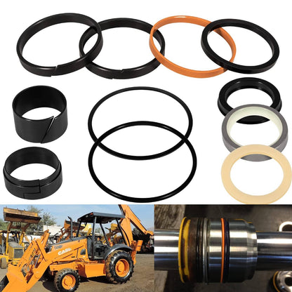 Solidspare 1543252C1 G109452 G105548 Hydraulic Cylinder Seal Kit for Case 1.5"Rod x 3"Bore
