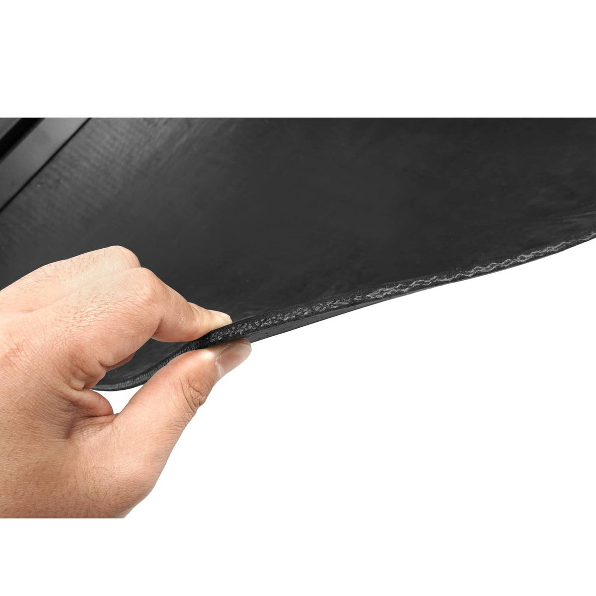 Solid Spare 24x18" Truck Hitch Mount Mud Flap Fit 2" Hitch Receivers Easy to Install Remove