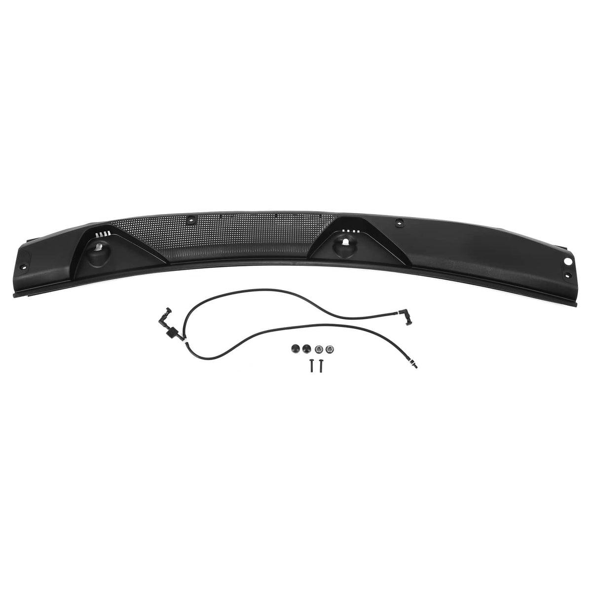 Solid Spare FOR FORD BRONCO 2021-2022 WINDSHIELD LOWER COWL VENT PANEL W/ UPPER WIPER COVER