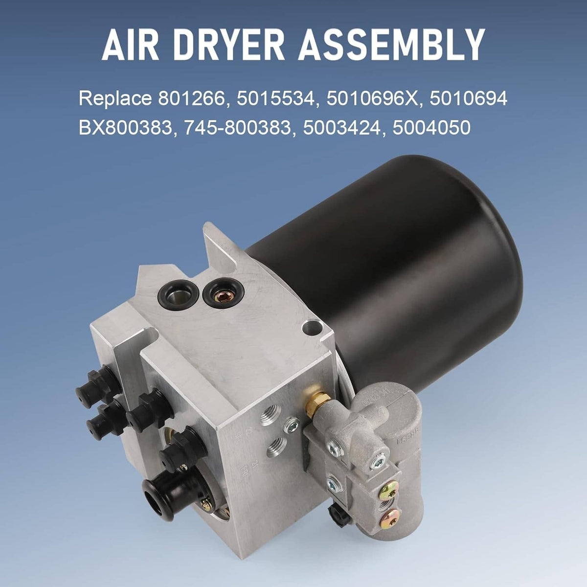 Solidspare Air Dryer AD-IS For Peterbilt & Kenworth Replaces Bendix 5010696X 801266 12V
