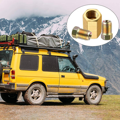 Solid Spare 12 Piece 3/16in brake line (3/8-24 Inverted) Brake Line Fittings & Brass Unions