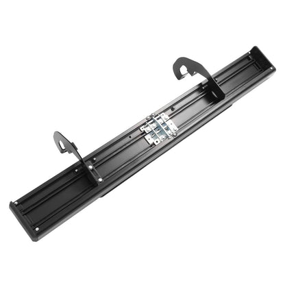 Solid Spare Side Step Bar Running Boards Black For 2019-2025 Silverado Sierra Regular Cab