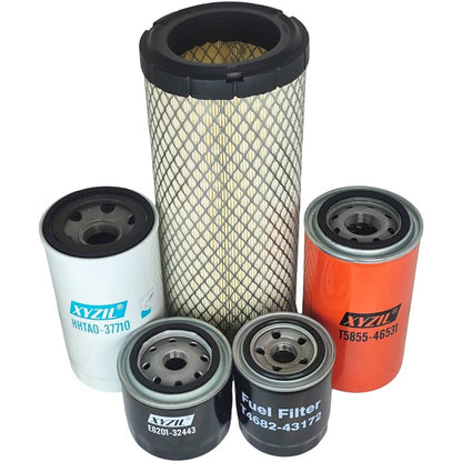 Solid Spare Maintenance Filter Kit Fit for Kioti Compact Tractor CK2610H HST CK2610CHSE