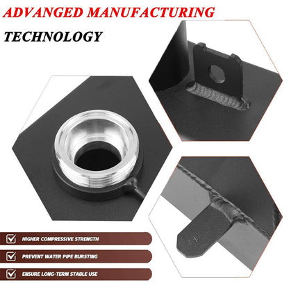 Solidspare Engine Coolant Reservoir 68364312AC For 2018-2024 Jeep Wrangler JL 2.0L Aluminum