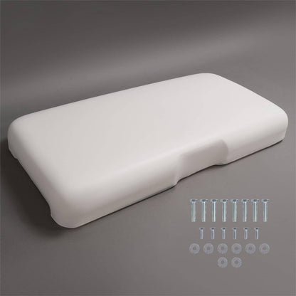 Solidspare White Golf Cart Front Seat Bottom Cushion Assembly For EZGO RXV 2008-Up 2016