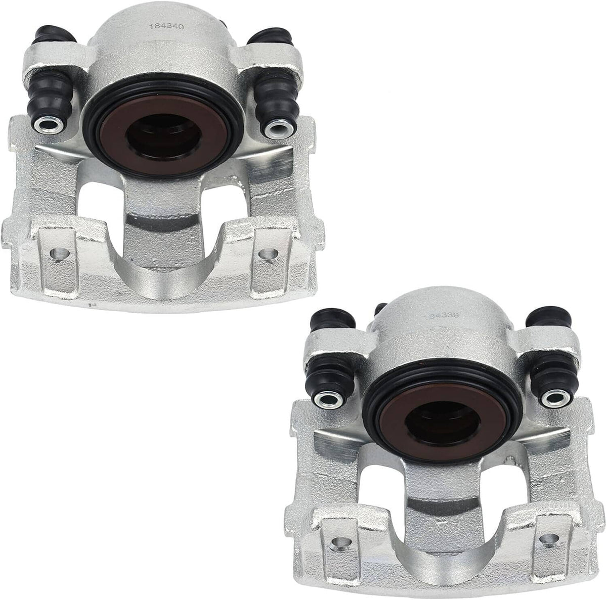 Solidspare 2x Front Brake Calipers for Jeep Grand Cherokee Comanche XJ Wrangler TJ LH & RH