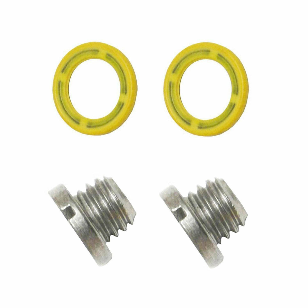 Solid Spare Mercury Quicksilver Drain Screw Kit 10-79953Q 2 Pack MERCRUISER GEARCASE