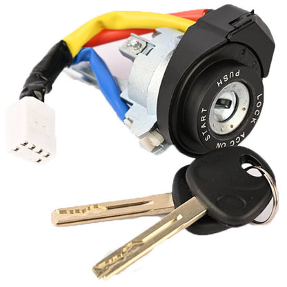 Solidspare Ignition Lock Cylinder Switch + 2 Keys for 2015-2017 Hyundai Sonata 81900-C1B00