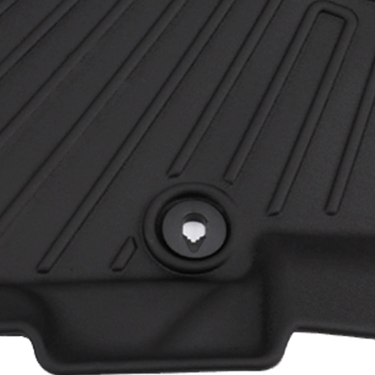 Solidspare Floor Mats for 2022-2025 Nissan Frontier Crew Cab All Weather TPE 3PCS Liner Set